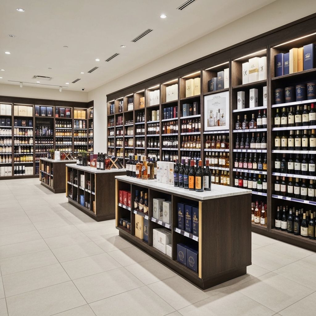 High-End Liquor Store with Real Estate